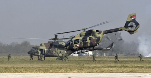 The SAF showed its military capabilities during 'Sloboda 2019', held on 19 October at Batajnica Air Base, including its Mi-17V-5 and H145M helicopters.