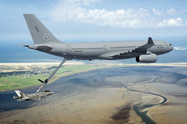 The European Union/NATO Multinational Multi Role Tanker Transport Fleet will now comprise six countries operating eight MRTT tankers. (Dutch MoD)