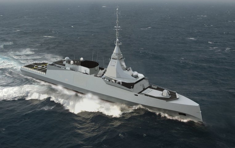 
        Naval Group has begun the manufacture of
        Amiral Ronarc’h,
        the first FDI frigate.
       (Naval Group)