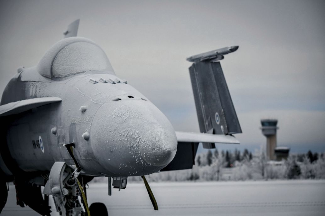 Finland’s HX programme has advanced to the next stage for the replacement of the Boeing F/A-18C/D Hornet aircraft. (Finnish Air Force)