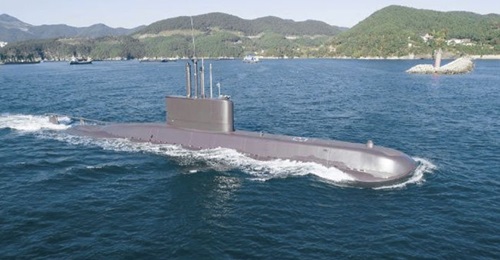 Chang Bogo-class submarine 
        
         was handed over to the RoKN on 31 October after undergoing a two-year-long upgrade programme.