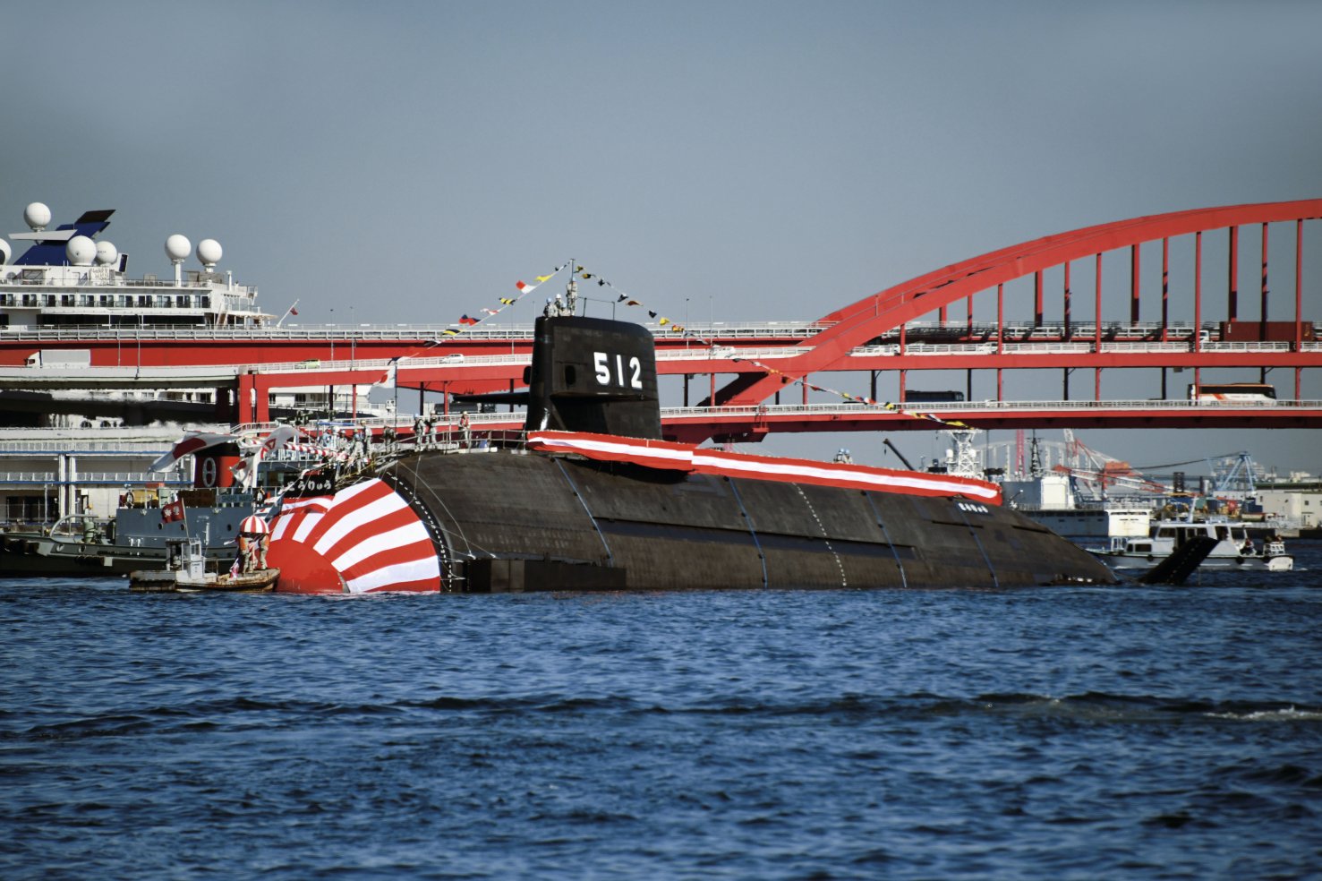 Toryu
        , Japan’s final Soryu-class submarine, is expected to enter service with the JMSDF in March 2021.
       (JMSDF)