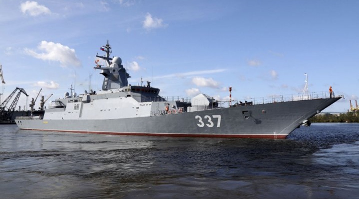 The Project 20385 guided missile corvette 
        
         will join Russia's Pacific Fleet.