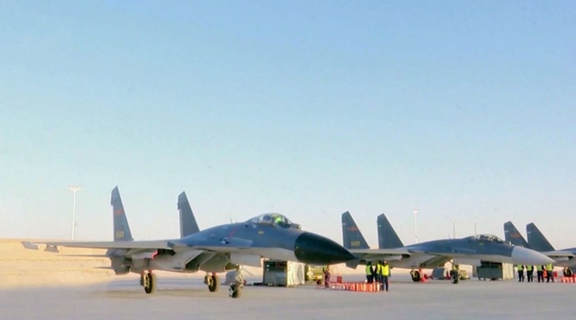Recently released images showing J-11Bs featuring a light-grey radome (an example of which is seen on the right) have fuelled speculation that some of these aircraft might have been upgraded with AESA radars.