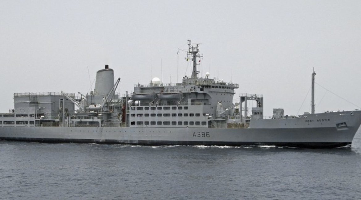 RFA 
        
         is one of three vessels intended to be replaced by new ships in the Fleet Solid Support programme, but the MoD halted the tender on 6 November.