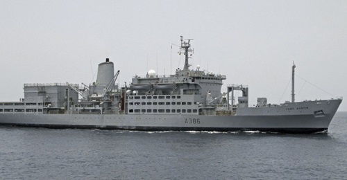 RFA 
        
         is one of three vessels intended to be replaced by new ships in the Fleet Solid Support programme, but the MoD halted the tender on 6 November.