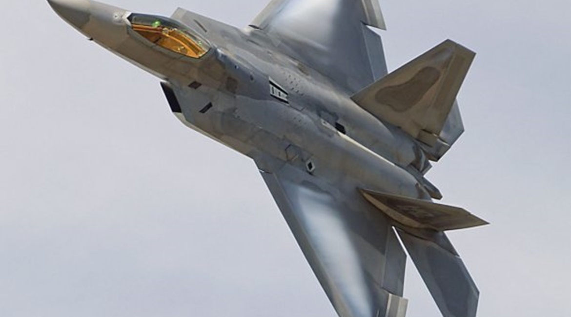 The US Air Force wants platforms such as F-22 (pictured) and the F-35 to communicate without losing their survivability in contested environments.