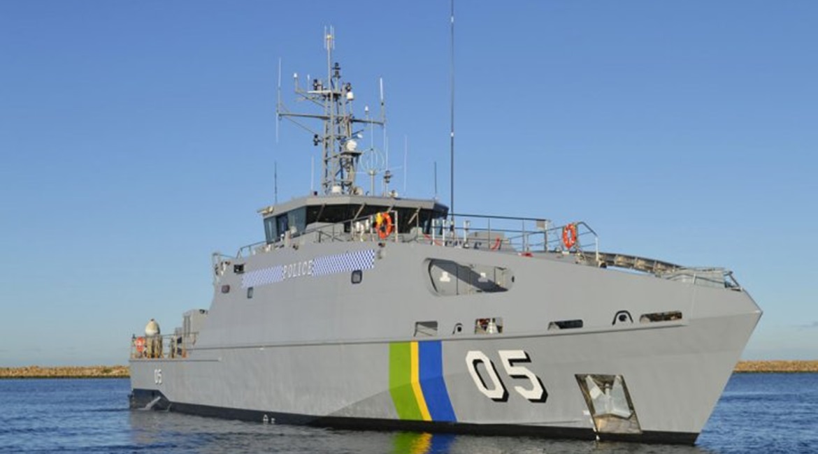 Australia handed over Guardian-class patrol boat 
        
         in a ceremony held on 8 November at the facilities of shipbuilder Austal in Henderson, Western Australia.