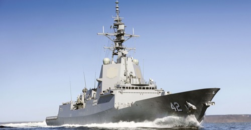 Australia's third air warfare destroyer, 
        
        .