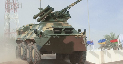 Thailand has produced in collaboration with Ukraine a command version of the BTR-3 (pictured here).