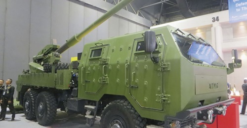 The Royal Thai Army's Weapon Production Centre is increasing momentum of its production of the Autonomous Truck-Mounted Gun (pictured) in partnership with Israel's Elbit Systems.