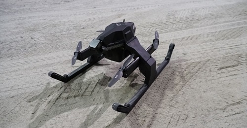 Robotic Research is working to find a military market for Pegasus, a UAV-UGV combo.