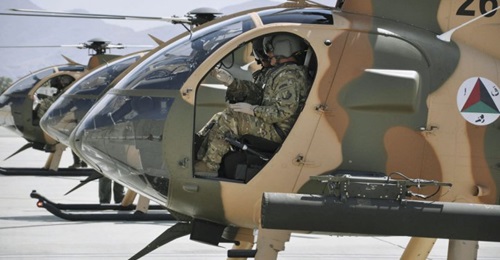 MDHI has delivered 60 MD 530F helicopters to Afghanistan since 2011, of which 55 are understood to be in service with the Afghan Air Force.