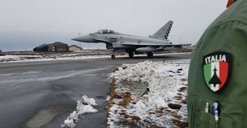 Italian Eurofighters have been deployed on NATO air policing missions. Senior government and industry leaders from Italy and elsewhere made the call at the Berlin Security Conference for Europe to take more responsibility for its own defence while main...