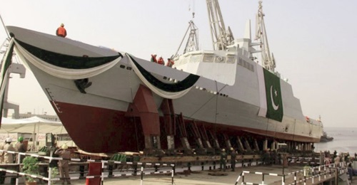 KSEW launched on 27 November the fourth missile-capable Azmat-class fast attack craft for the Pakistan Navy.