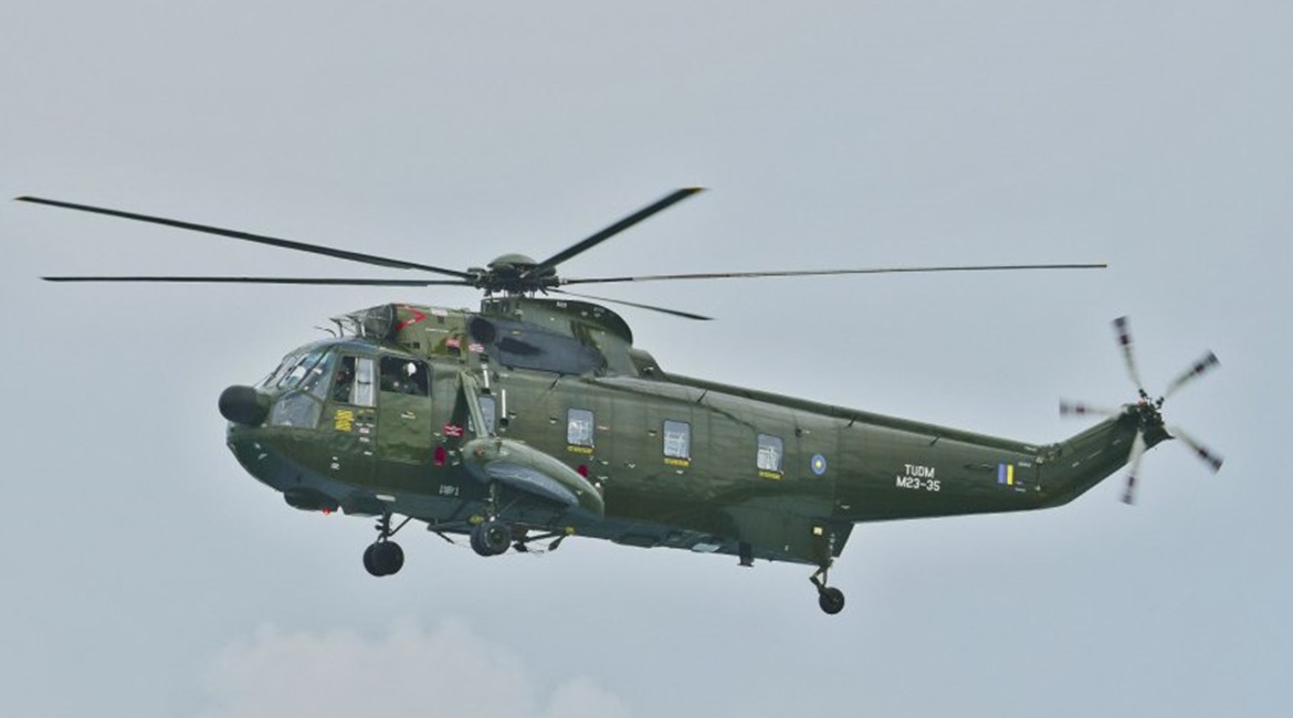 A RMAF S-61A-4 Sea King/Nuri helicopter. Malaysia is looking to lease helicopters to replace its fleet of grounded S-61 Sea King platforms.