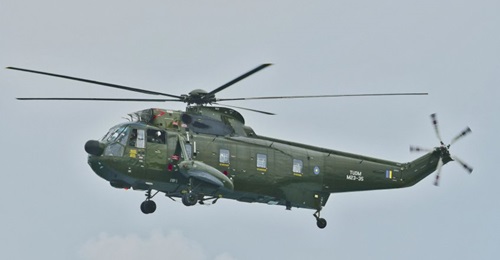 A RMAF S-61A-4 Sea King/Nuri helicopter. Malaysia is looking to lease helicopters to replace its fleet of grounded S-61 Sea King platforms.