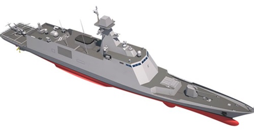 In December 2016 DAPA released CGI imagery showing the conceptual design of the RoKN's future FFX-III-class frigates.