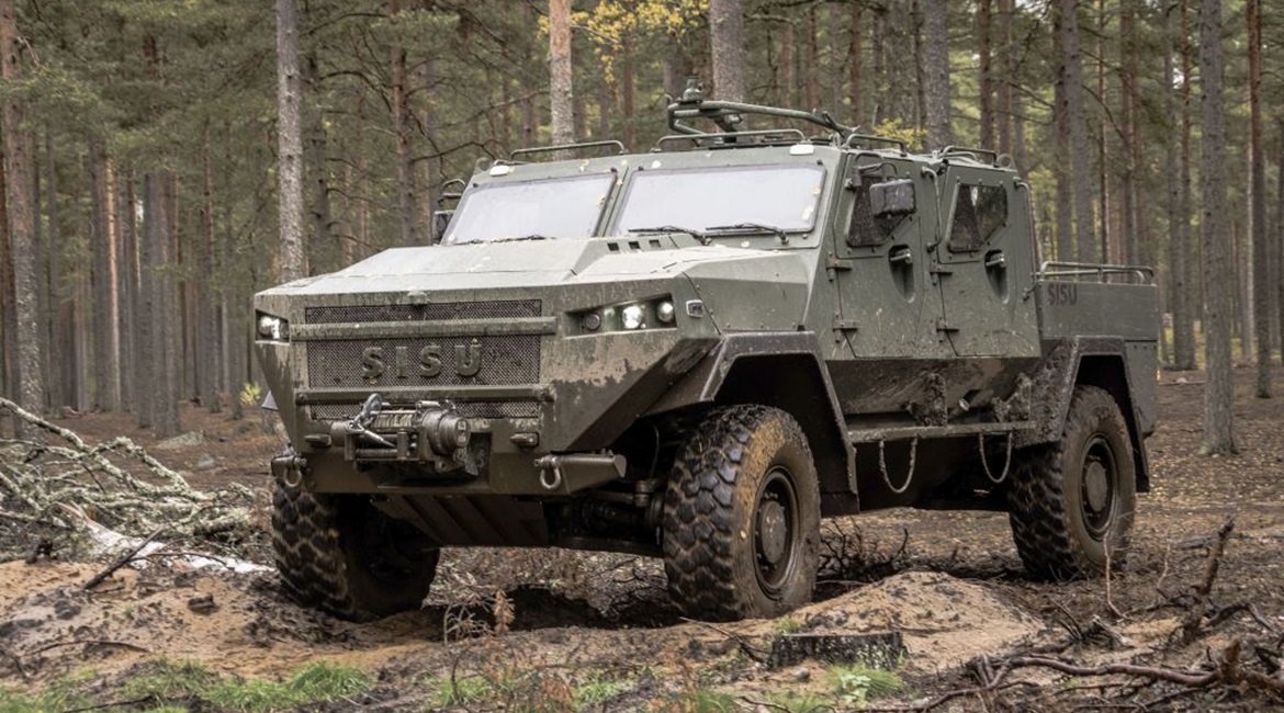 The SISU GPV, recently revealed by the company, is fitted with a more powerful engine than its predecessor.