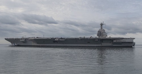 US Navy leadership now says more land-based prototypes should have been built for the aircraft carrier USS 
        
         (CVN 78).