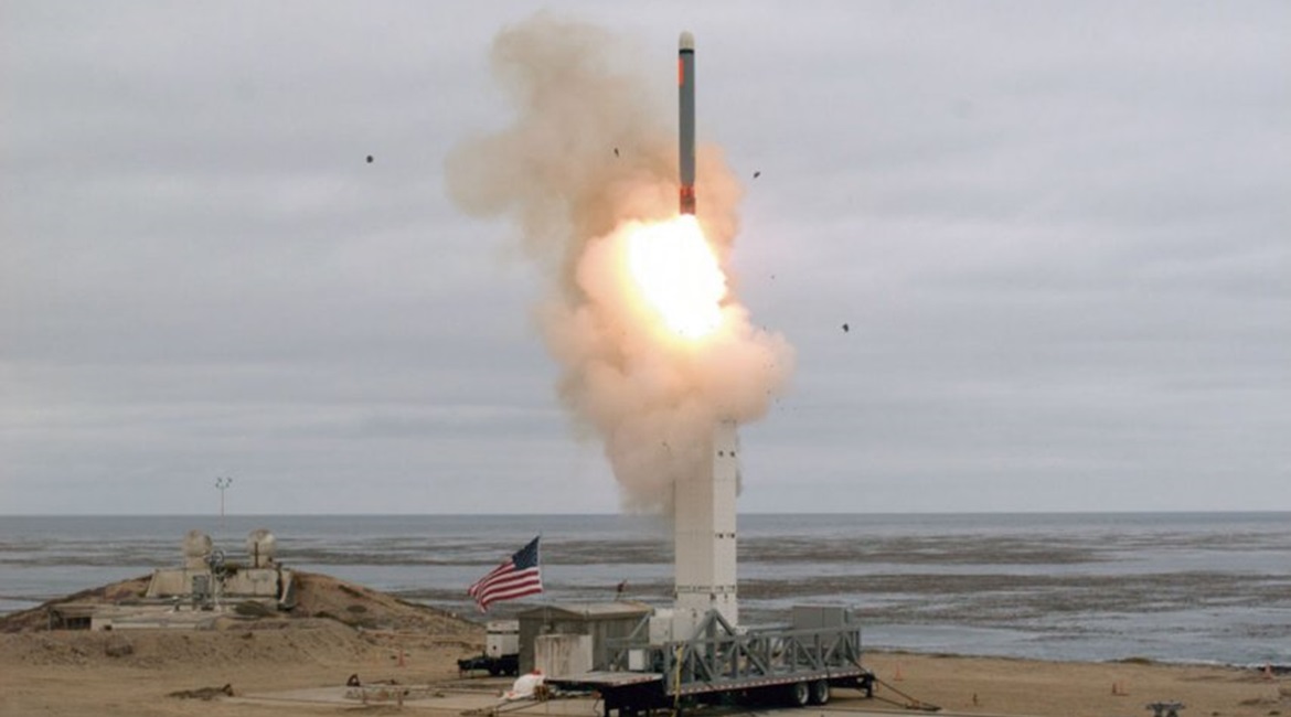 On 18 August, the Pentagon launched a Tomahawk missile from a Mark 41 Vertical Launching System.