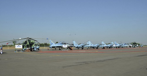 The MAF commissioned 10 new aircraft, including two JF-17B multirole fighters, six Yak-130 fighters and two Mi-35P attack helicopters in a ceremony held on 15 December at Meiktila Air Base to mark the 72nd anniversary of the service.