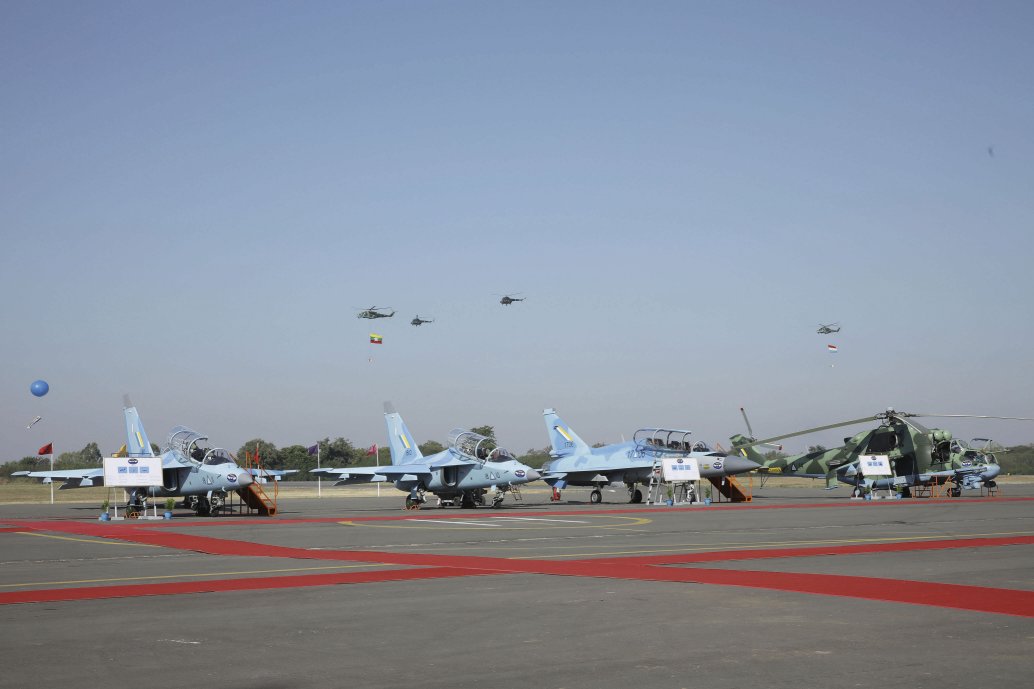 The MAF commissioned 10 new aircraft on 15 December, all of which are expected to boost the service’s counter-insurgency capabilities.  (CINCDS)