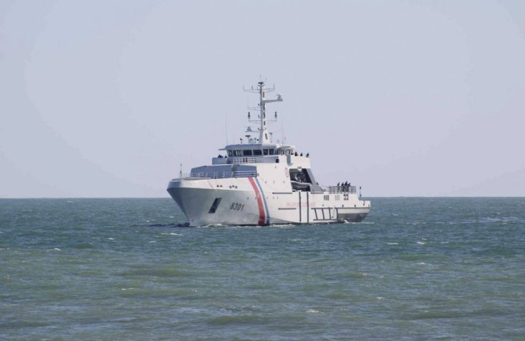 Gabriela Silang during its preliminary sea trials in October 2019. (OCEA)