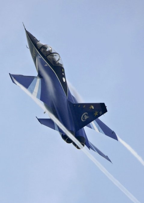 China has proposed new legislation for military exports. Sales of Chinese defence products, such as the Hongdu supersonic trainer aircraft (pictured), have expanded significantly in recent years.