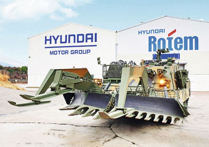 Hyundai Rotem has been awarded a contract to mass-produce K600 CEVs for the RoKA. (Hyundai Rotem )