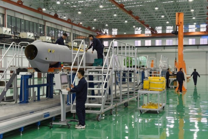 The Taizhou Rainbow UAV Base is reportedly capable of assembling up to 200 UAVs annually. (CASC)