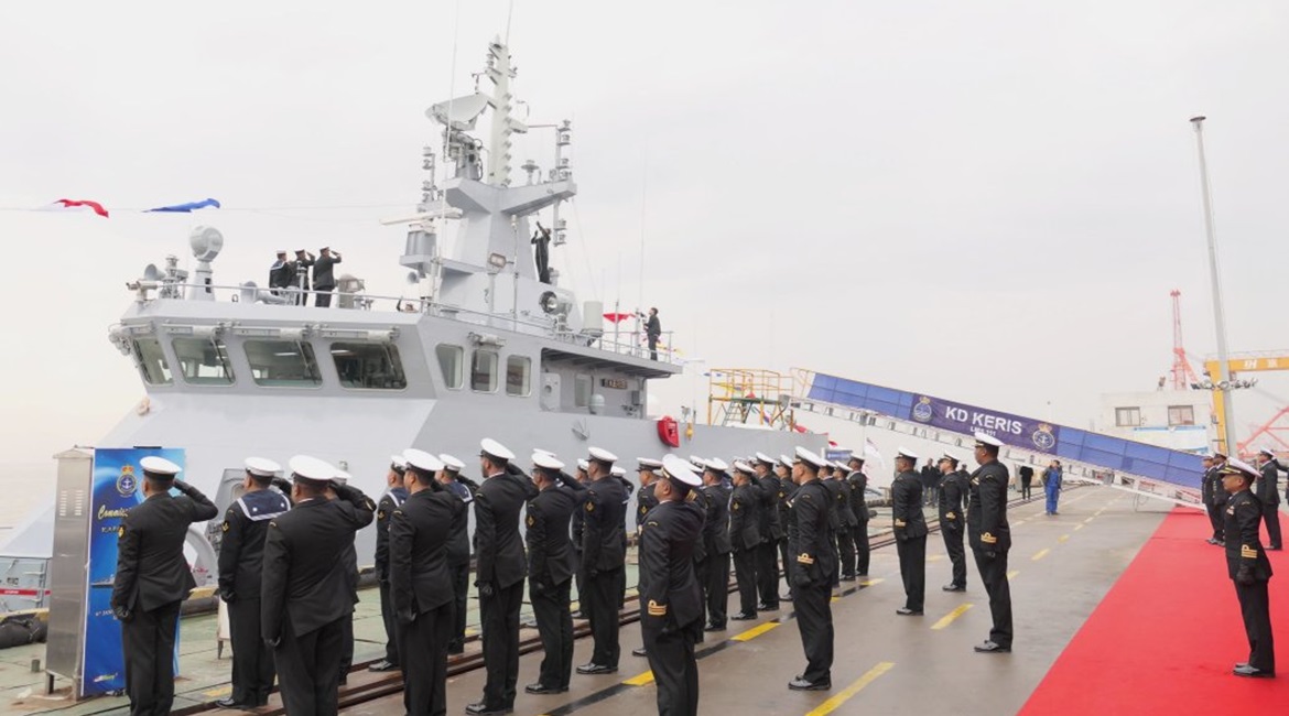 KD 
        
         at its commissioning ceremony on 6 January 2020 in Qidong, China.