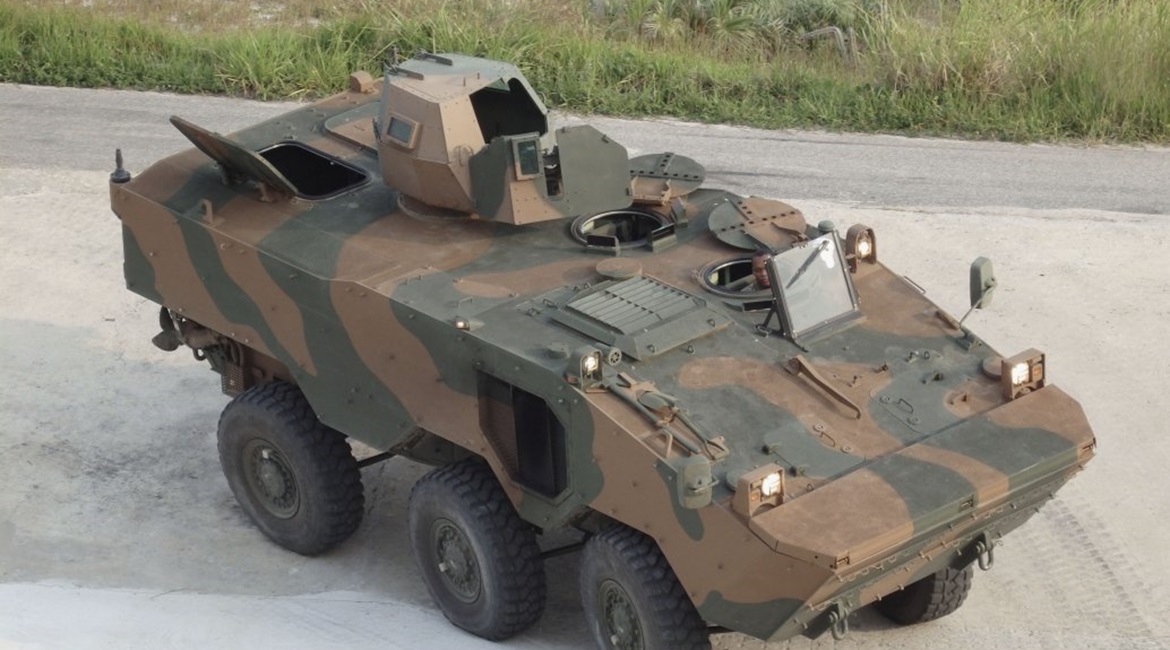 A total of 1,580 VBTP-MSR Guarani vehicles are being produced in Brazil for the country's army.