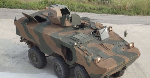 A total of 1,580 VBTP-MSR Guarani vehicles are being produced in Brazil for the country's army.