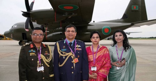 The first of five ex-Royal Air Force C-130J airlifters for Bangladesh was rolled out on 25 July 2019. With four aircraft now in-country, the final one is expected to be handed over in March.