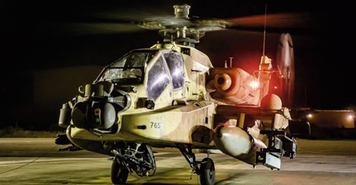 An IDF AH-64D Apache combat helicopter with Spike NLOS mounted on a generic Spike launcher on the outer wing stub (pictured right). The US Army Requirements Oversight Council (AROC) has approved the acquisition of an undisclosed number of Spike NLOS mi...