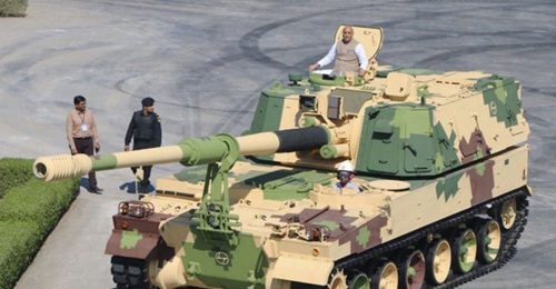 L&T has delivered more than half of the 100 K9 Vajra-T 155 mm/52 cal tracked SPHs ordered by the IA ahead of schedule. Indian Defence Minister Rajnath Singh visited L&T's Armoured System Complex on 16 January.