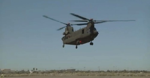 Boeing announced the first flight of the ACRB on 16 January
