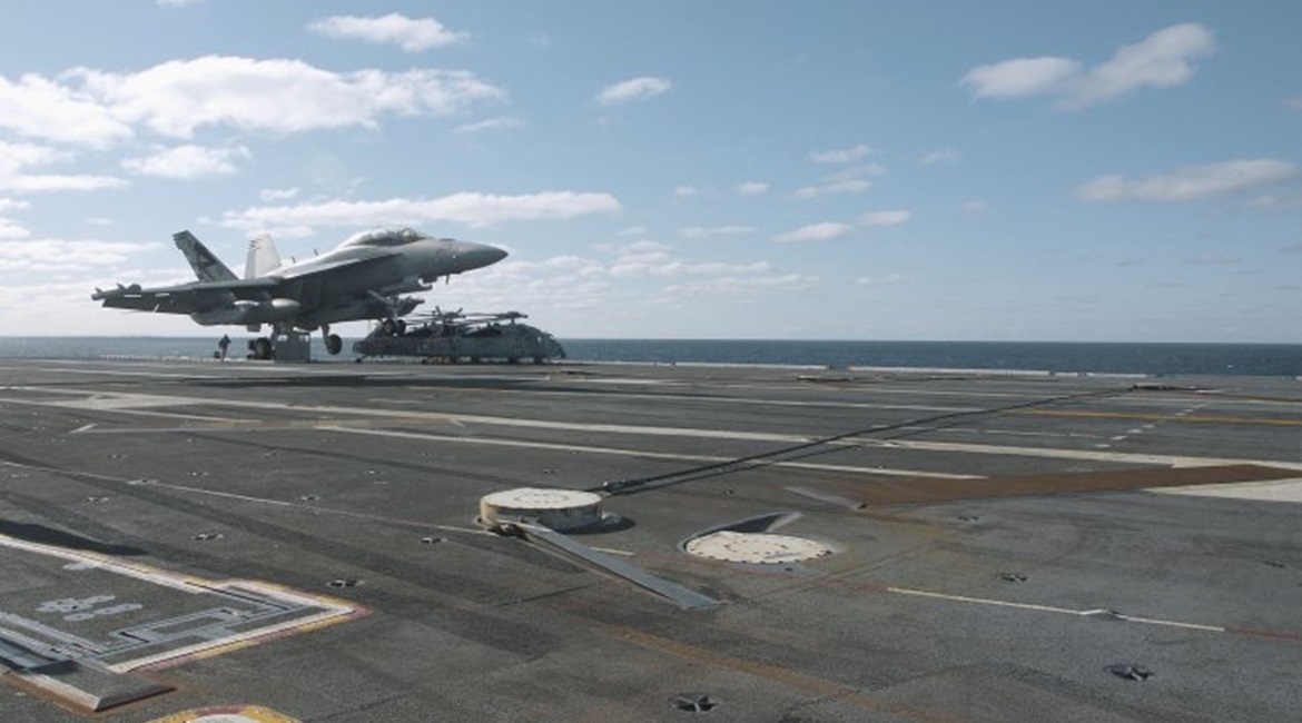 Aircraft carrier USS 
        
         (CVN 78) has continued to test the operational effectiveness of its new Advanced Arresting Gear system.