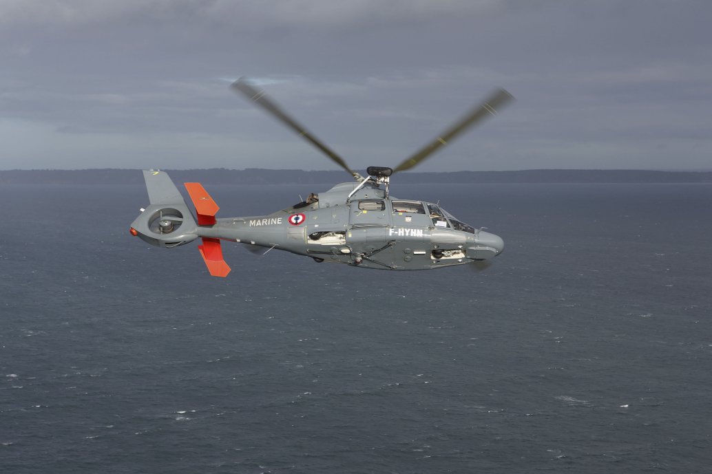 The French Navy is now operating four Dauphin N3 helicopters owned by NHV France. (Henri-Pierre Grolleau)