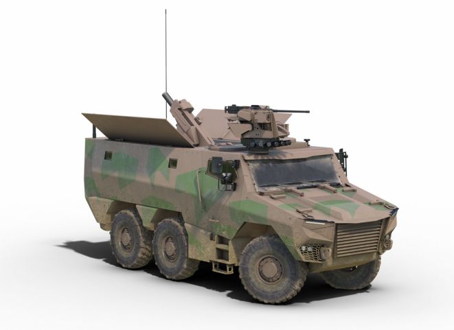 The DGA has awarded a contract to a consortium composed of Nexter, Arquus, and Thales for 54 MEPAC 120 mm self-propelled mortar carriers. (Ministère des Armées)