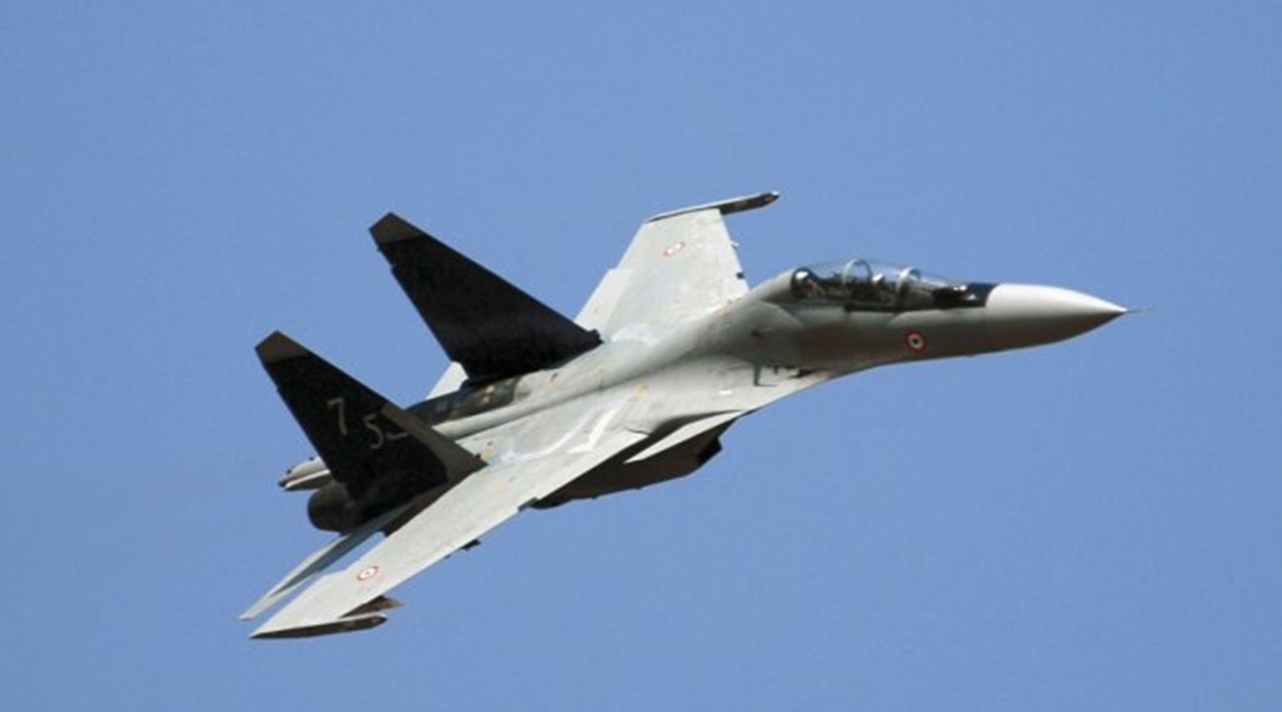 An IAF Sukhoi Su-30MKI in 2007. The type has been in IAF service since 2002.