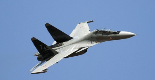 An IAF Sukhoi Su-30MKI in 2007. The type has been in IAF service since 2002.