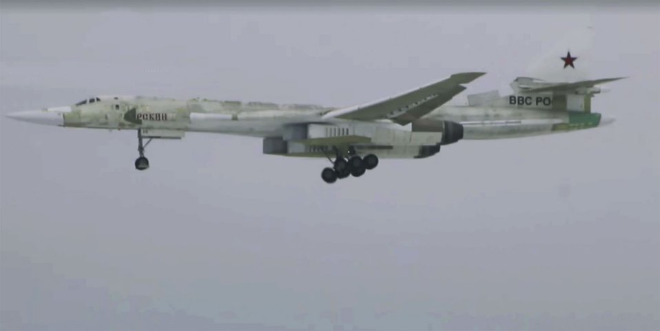 The first flight of upgraded Tu-160M ‘Blackjack’ bomber aircraft took place on 2 February 2020. (Russian MoD)
