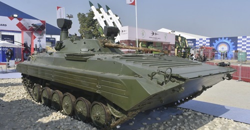 An upgraded variant of the BMP-2/2K Sarath IFV was showcased during the 5-9 February Defexpo 2020 defence exhibition in Lucknow, northern India.