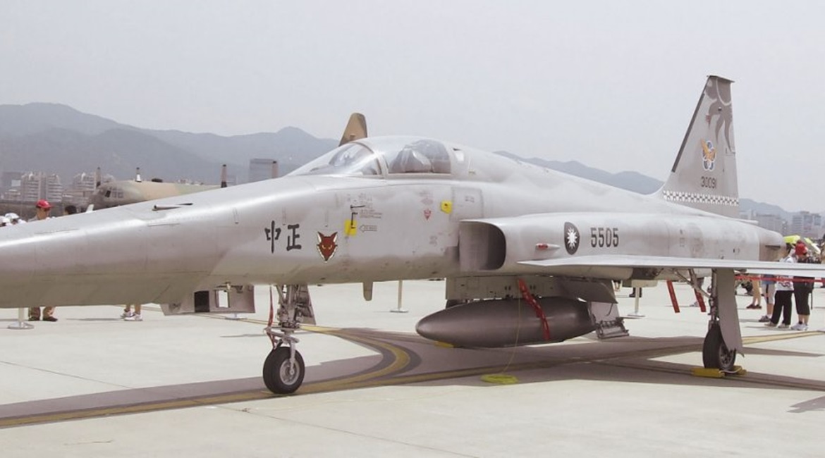 The United States has contracted Northrop Grumman to build new-build spare parts to support Taiwan's fleet of F-5 combat aircraft.