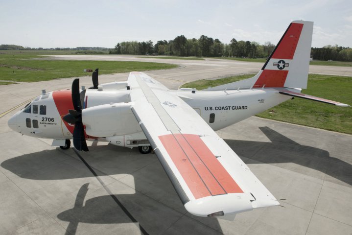 The US Coast Guard requested USD64 million in FY 2021 for Leonardo HC-27J Spartan twin-turboprop transport conversion and sustainment. (US Coast Guard)