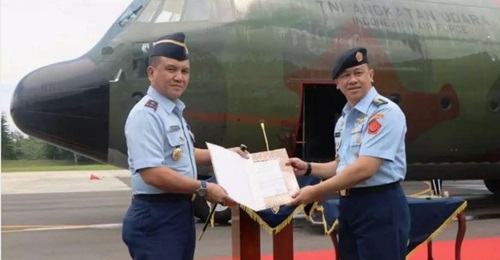 The Indonesian Air Force received on 15 February the fifth and final C-130H Hercules transport aircraft ordered from Australia in July 2013.