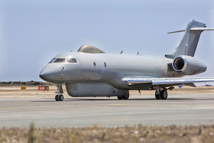 A gap is expected to open in the UK’s airborne surveillance capability in 2021 after the retirement of Sentinel R1, pictured here operating from RAF Akrotiri in Cyprus during Operation ‘Shader’ against Islamic State. (Crown Copyright)