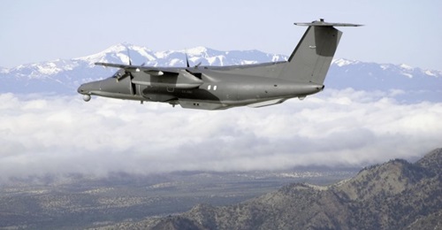 Seen here in its Radiant Falcon configuration for the US Army, the DHC-8 is becoming increasingly popular as a special mission platform.